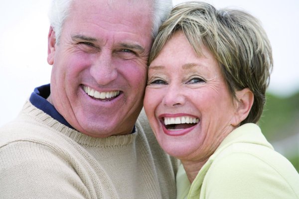 улыбка пожилых