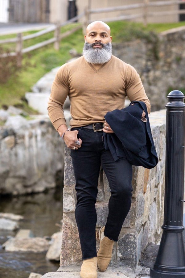 дед с бородой