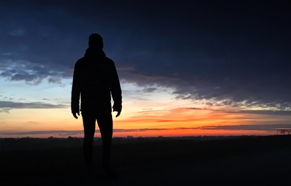 силуэт мужчина