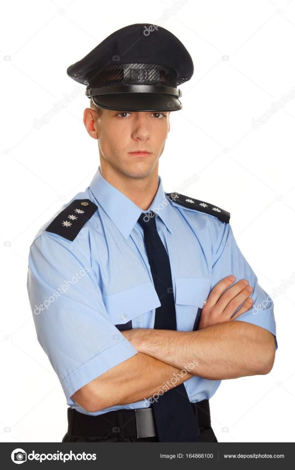 портрет полицейского