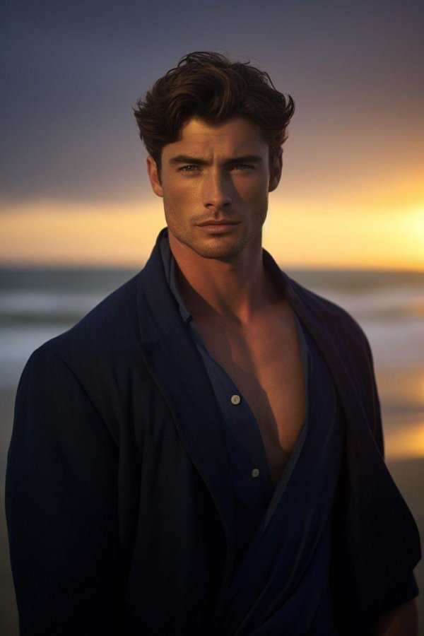 темноволосый мужчина