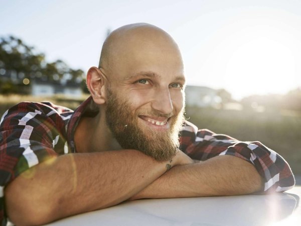 лысые с бородой