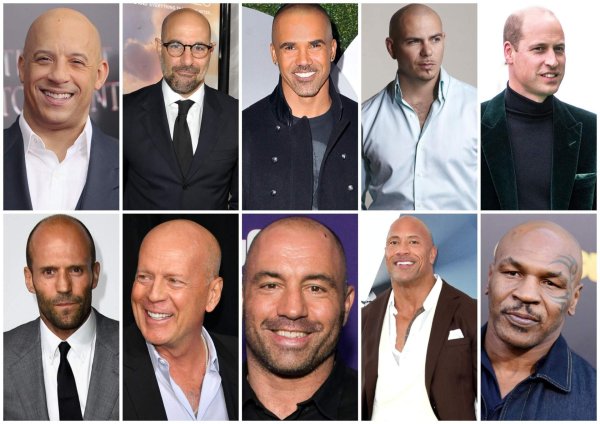 лысые знаменитости