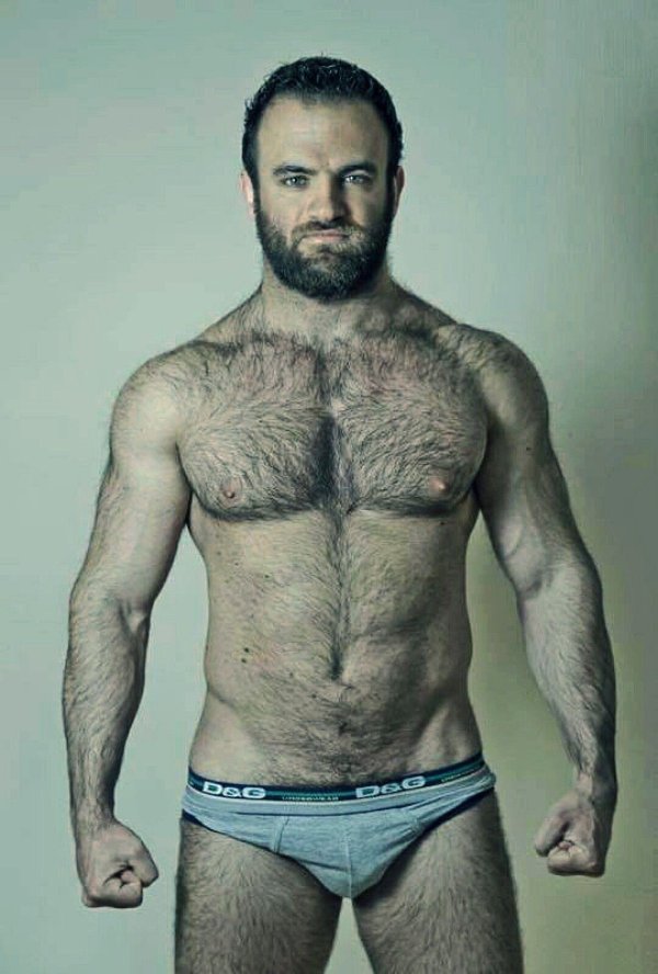 мужские волосатые