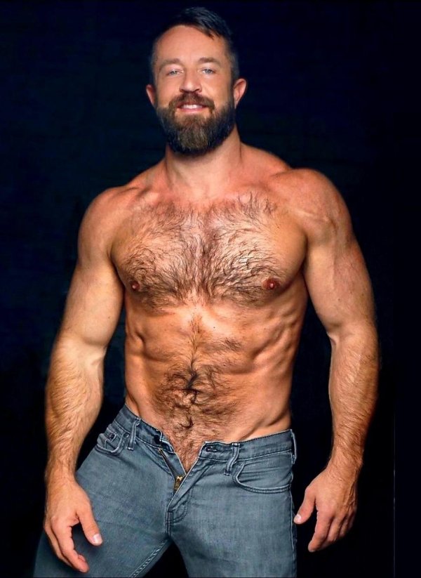 мужская грудь волосатая