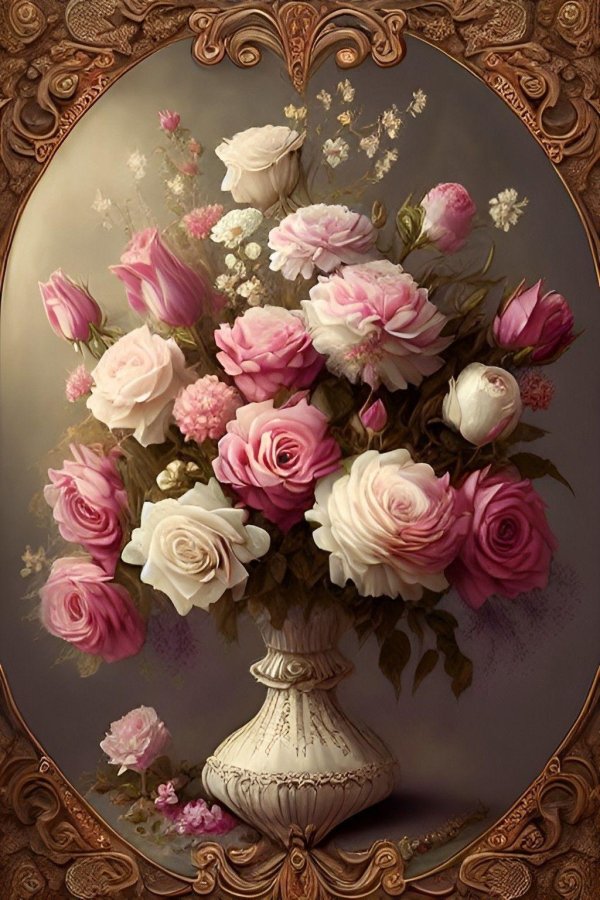 натюрморт цветочный