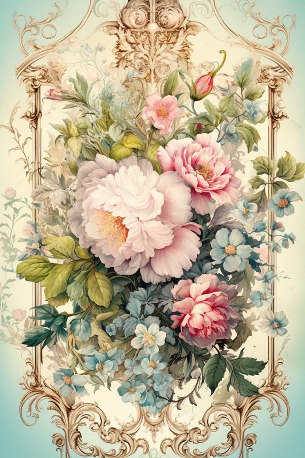 цветочные картины