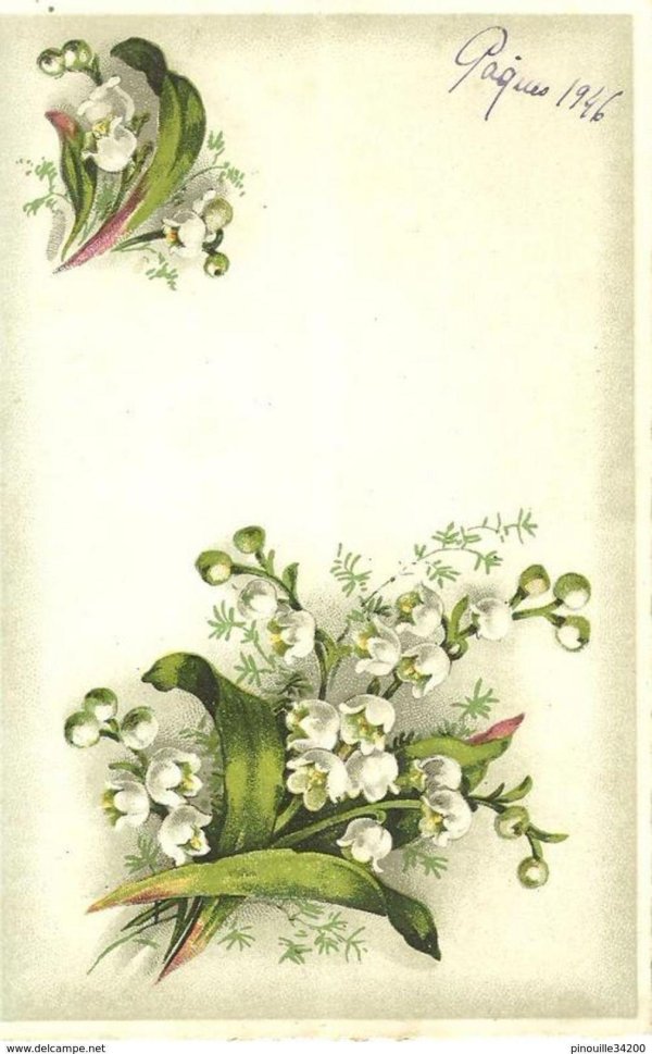 ландыши акварель катарина кляйн