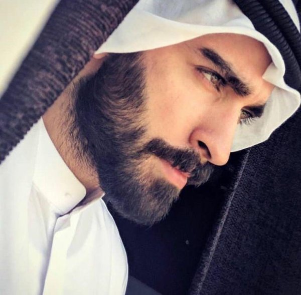 араб с бородой