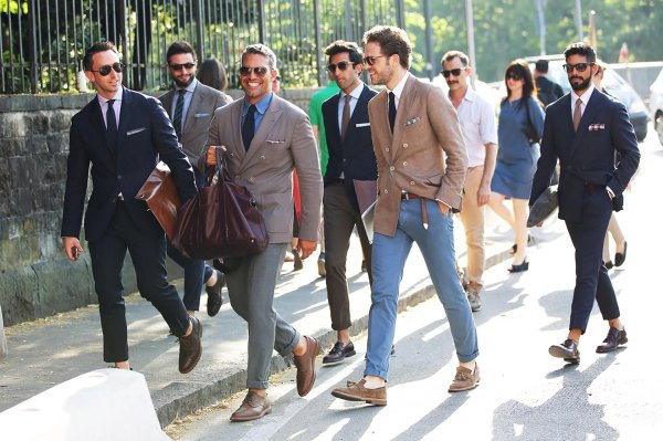 pitti uomo брюки