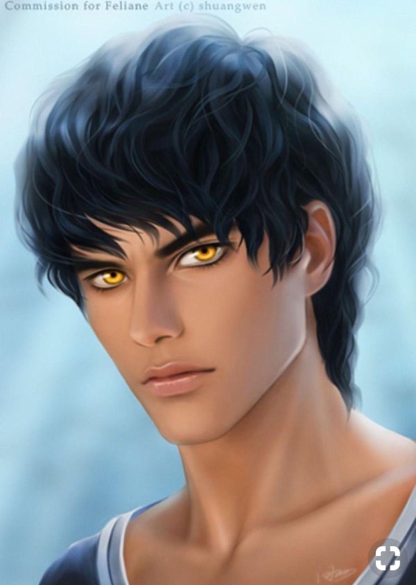 черноволосые парни