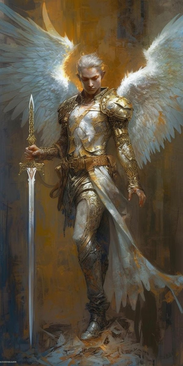 ангел с мечом