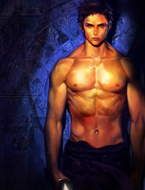 мужчина арт