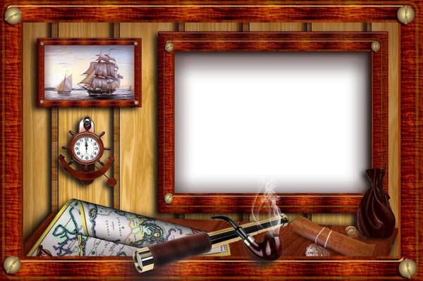 фоторамки в пиратском стиле