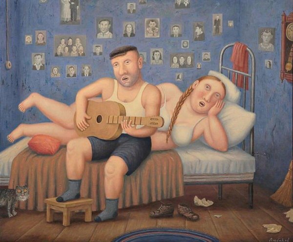 картины владимира любарова