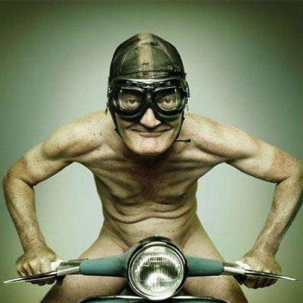 придурок на мотоцикле