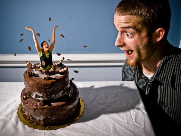 фотосессия с тортом