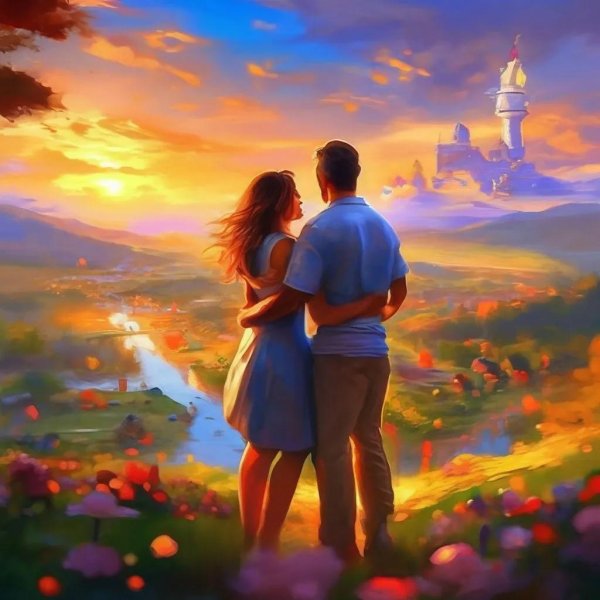 романтичные картины