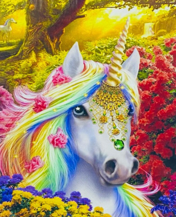 алмазная мозаика единорожка