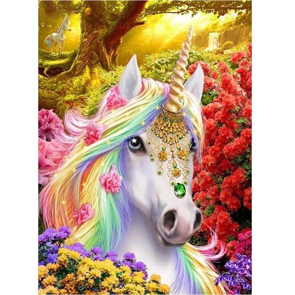 картина единорог