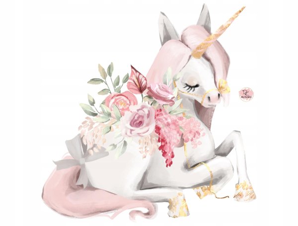 наклейки с единорогами