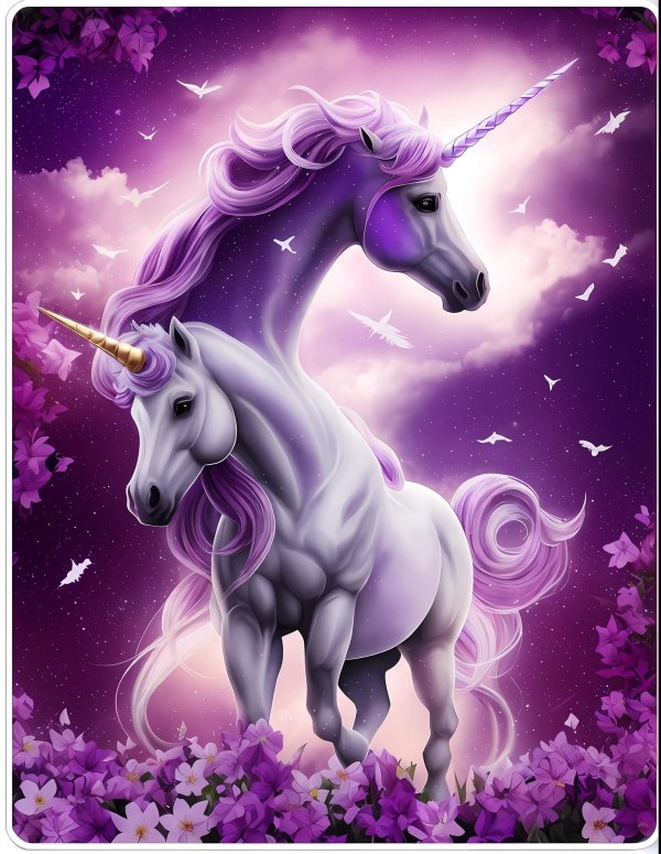 единороги фон