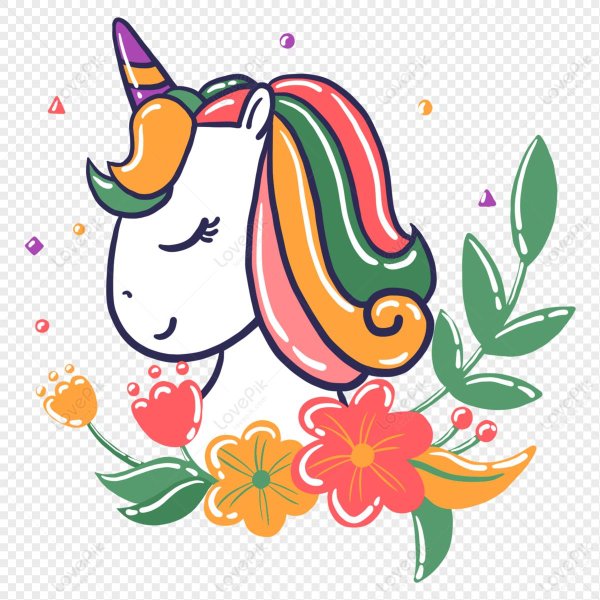 радужные единороги