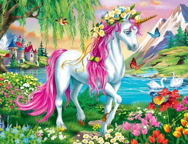 алмазная мозаика единорожка