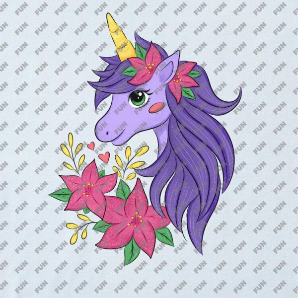 мультяшные единороги