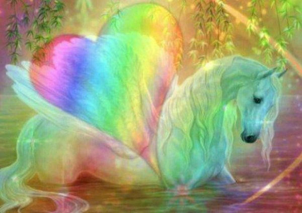 радужные единороги