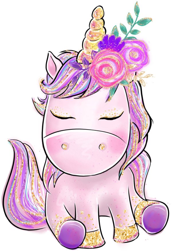рисунок единорожки