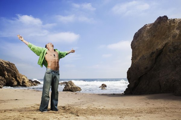 счастливые мужчины