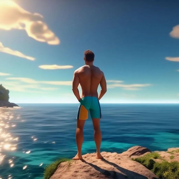 фотообои мужчина