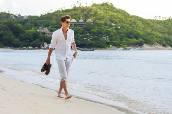 летние мужские образы