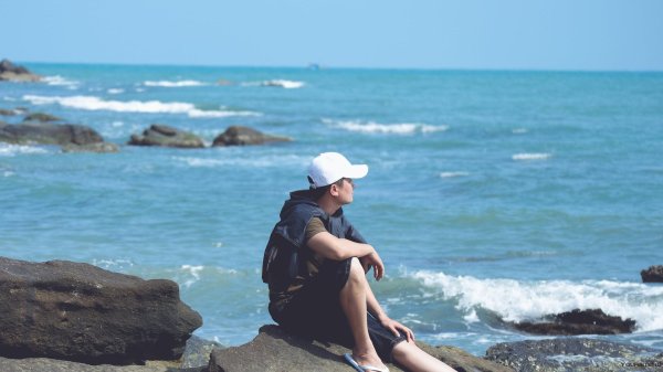 люди на море