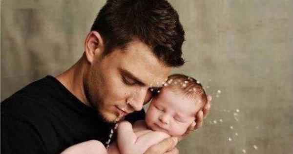 малыши с папами