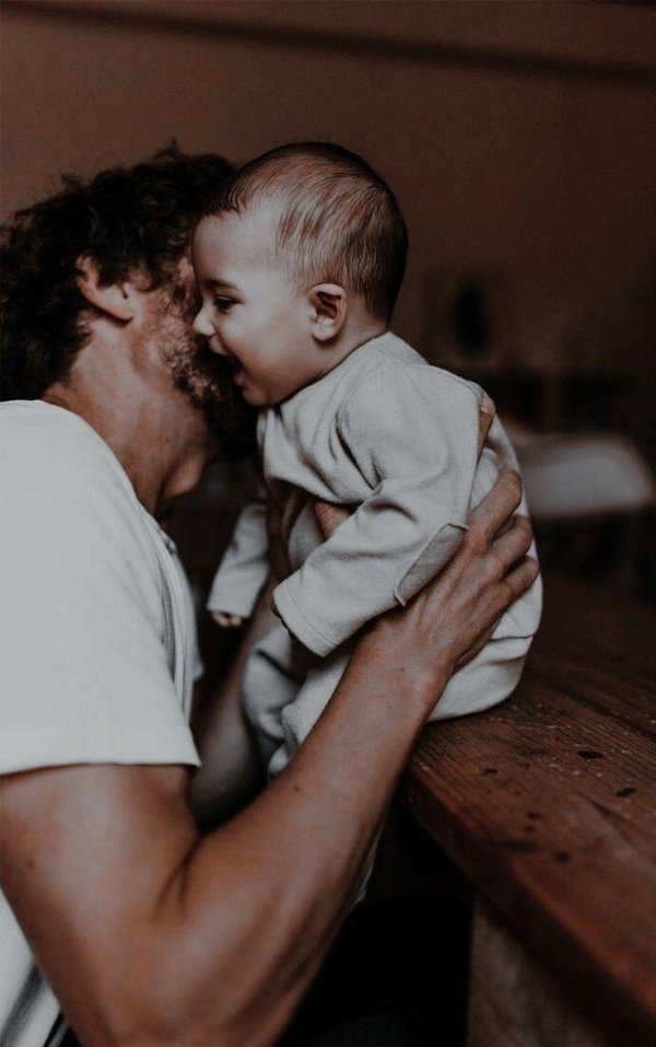 папочка малыша