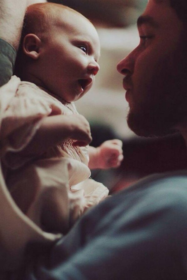 отец и малыш