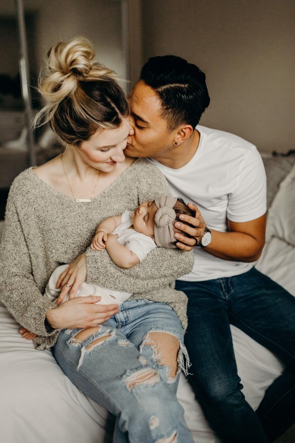 семейная фотосессия дома