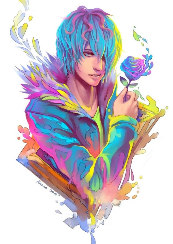 радужные друзья арт