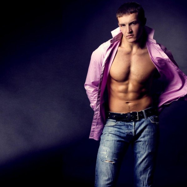 красивая парень