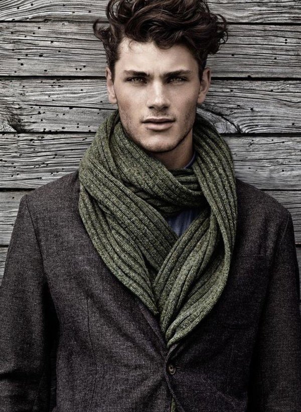 шарф мужской