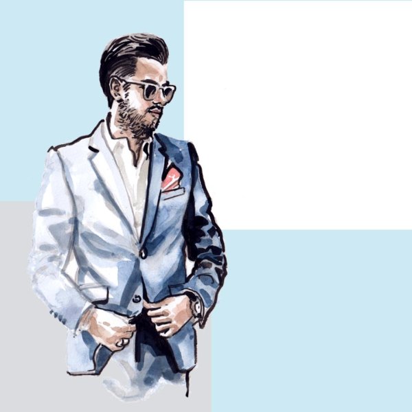 mens fashion illustration