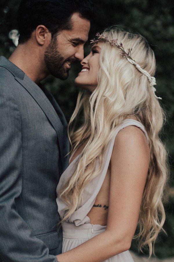 свадебные прически идеи