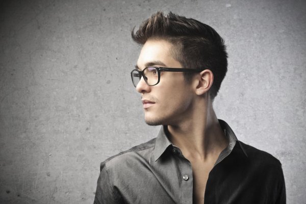 мужское прическа