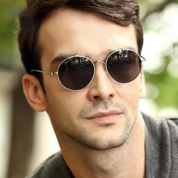 круглые очки мужские