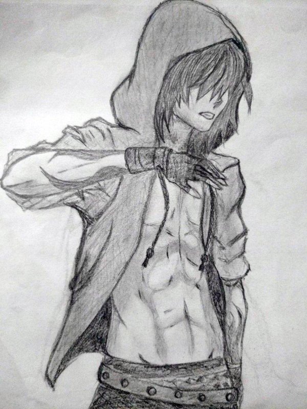 аниме рисунки парней