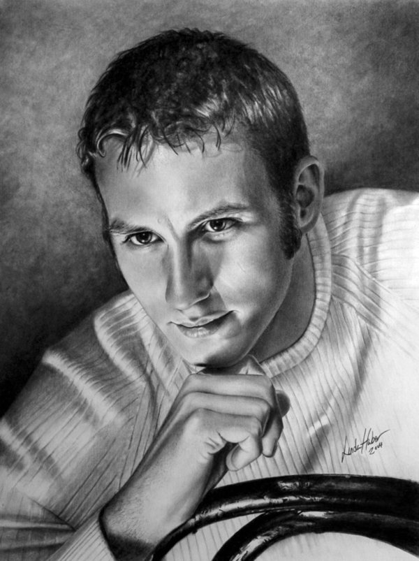 портрет карандаш