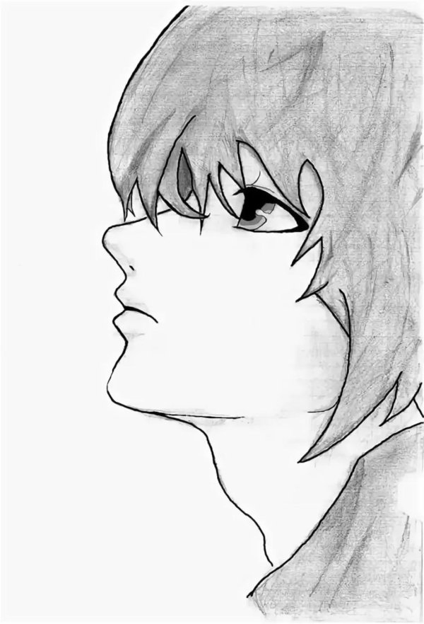 рисунки аниме для начинающих