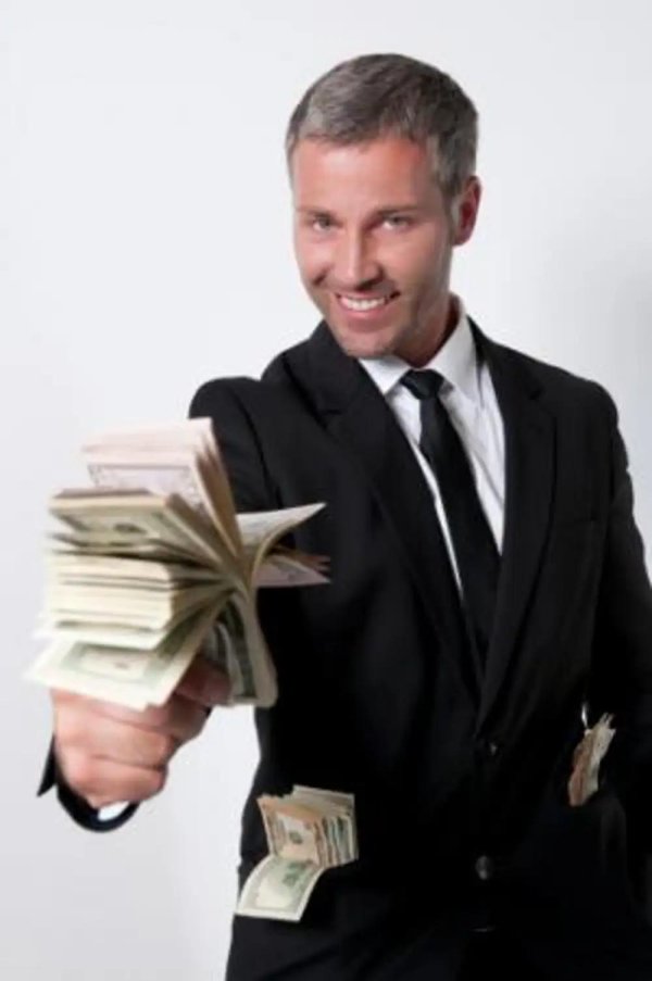 мужик с деньгами